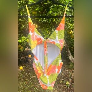 LexBreezy One Piece Heidi Tie Swimsuit, Size Small, BNWOT